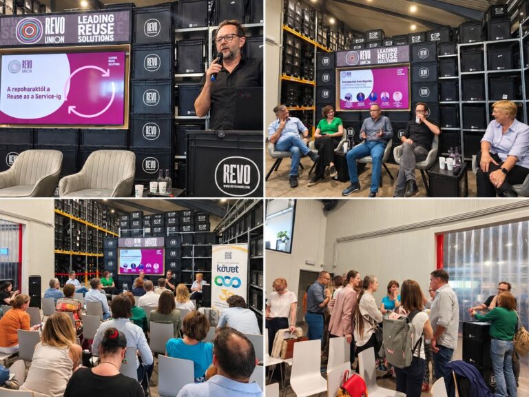 Presentation, panel discussion and site visit at the KÖVET Club held at the Budapest premises of RevoUnion Kft.